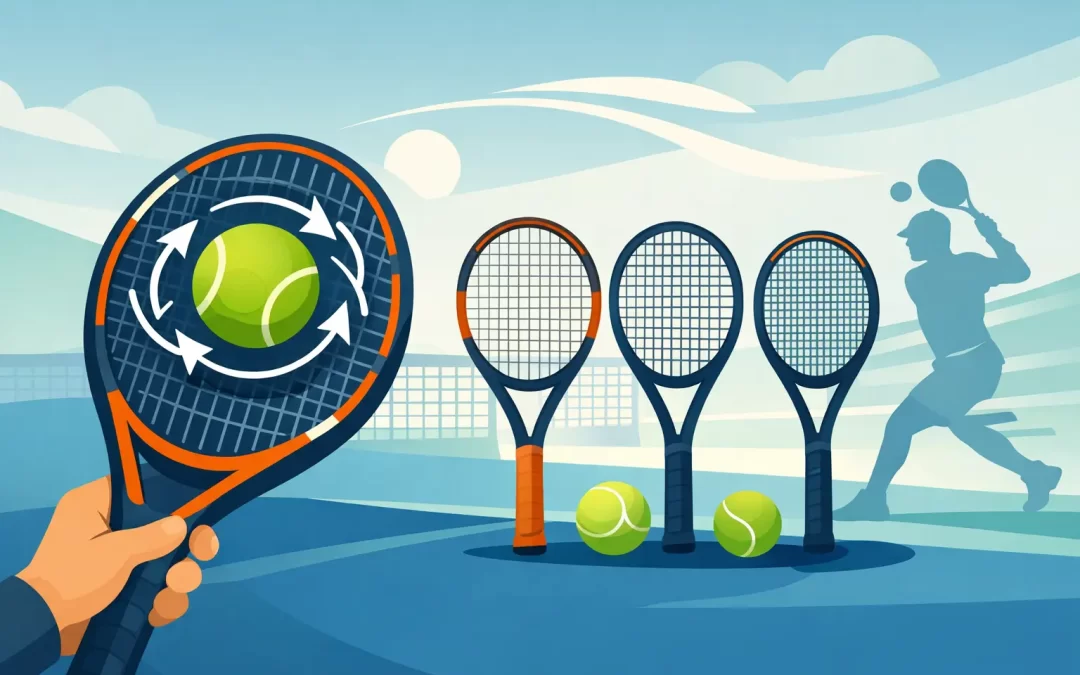 How to Choose a Tennis Racquet for Spin