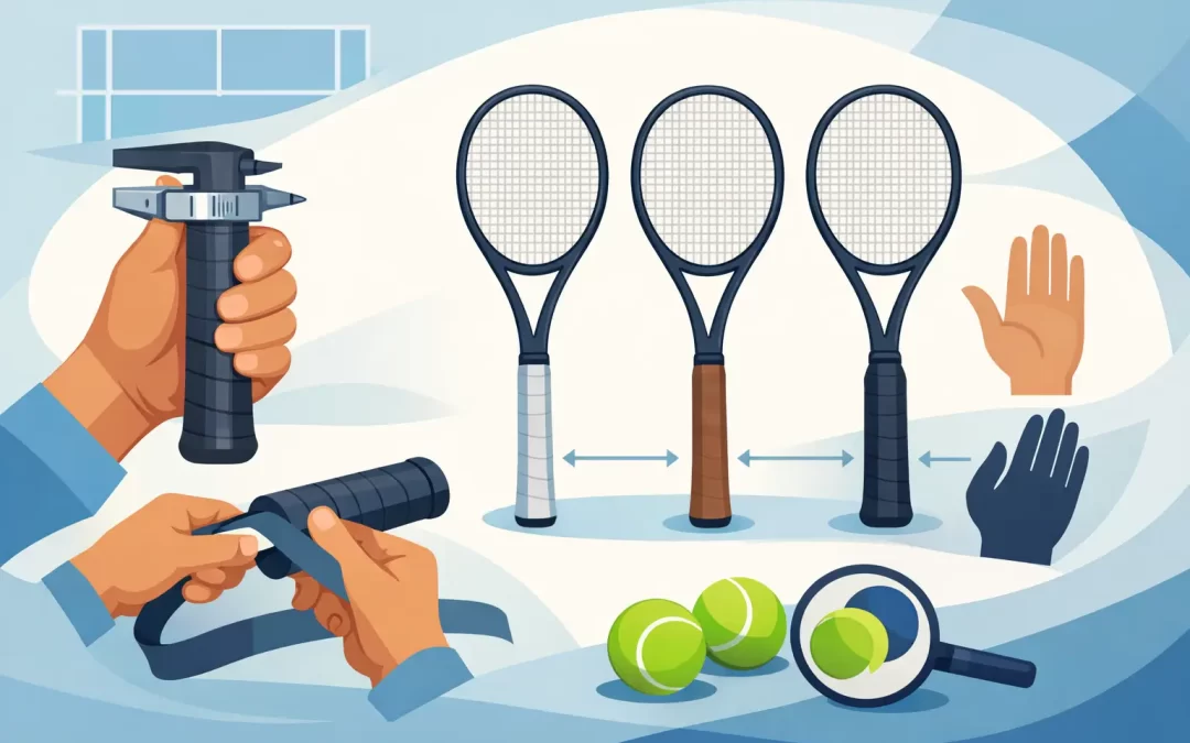 How to Choose Tennis Racquet Grip Size