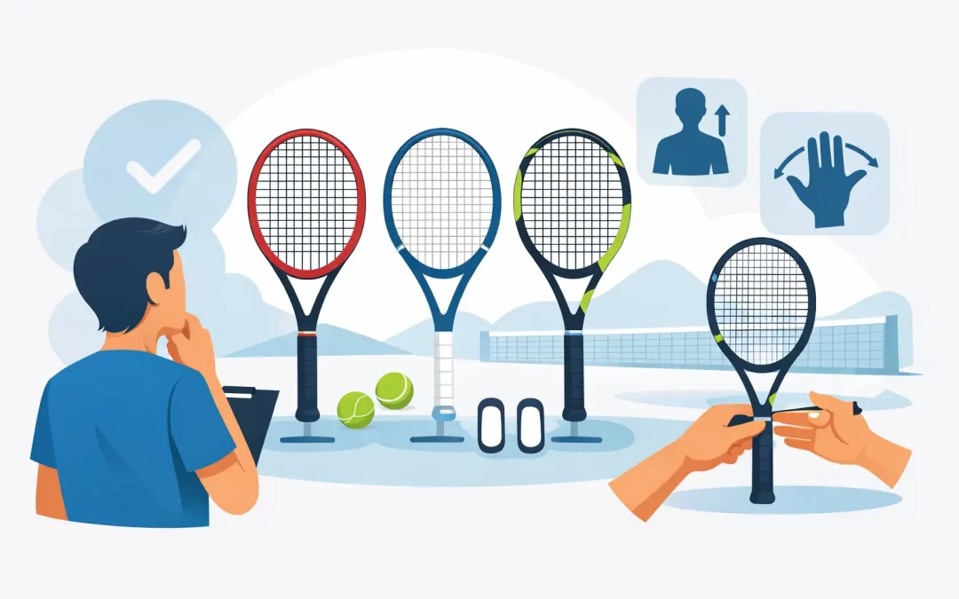How to Choose Tennis Racquets That Fit