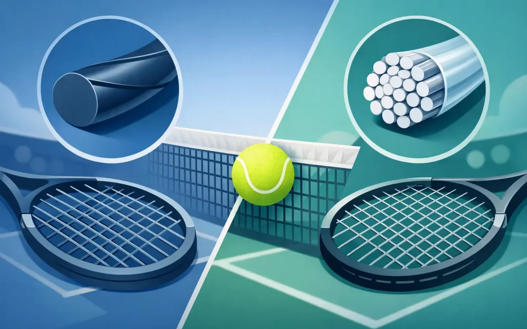 Poly vs Multifilament Tennis Strings