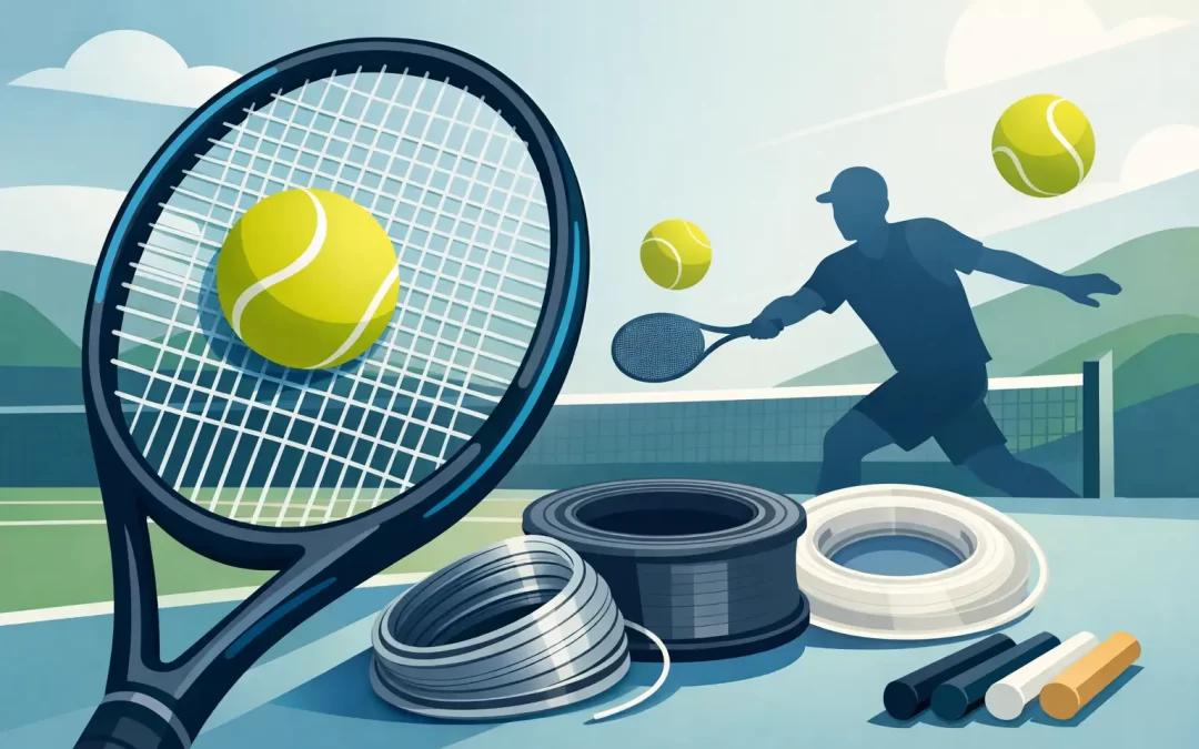 Best Tennis Strings for Flat Hitters