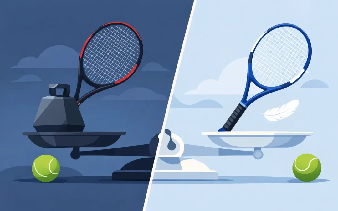 Heavy Versus Light Tennis Racquets