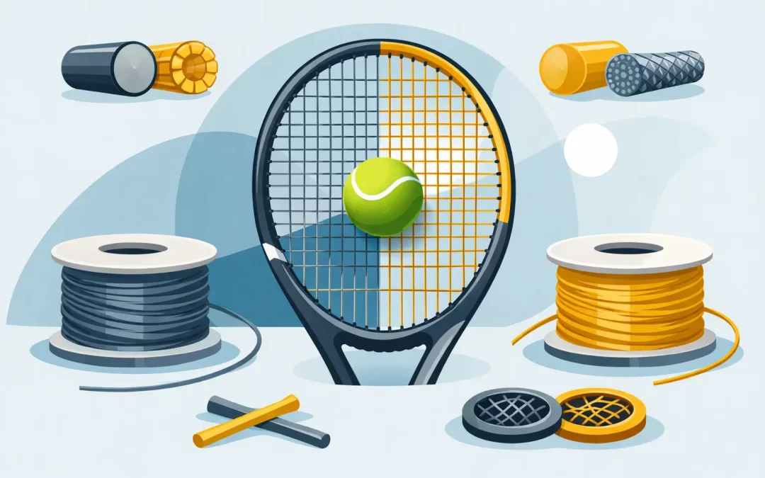 Hybrid Tennis String Setup Explained