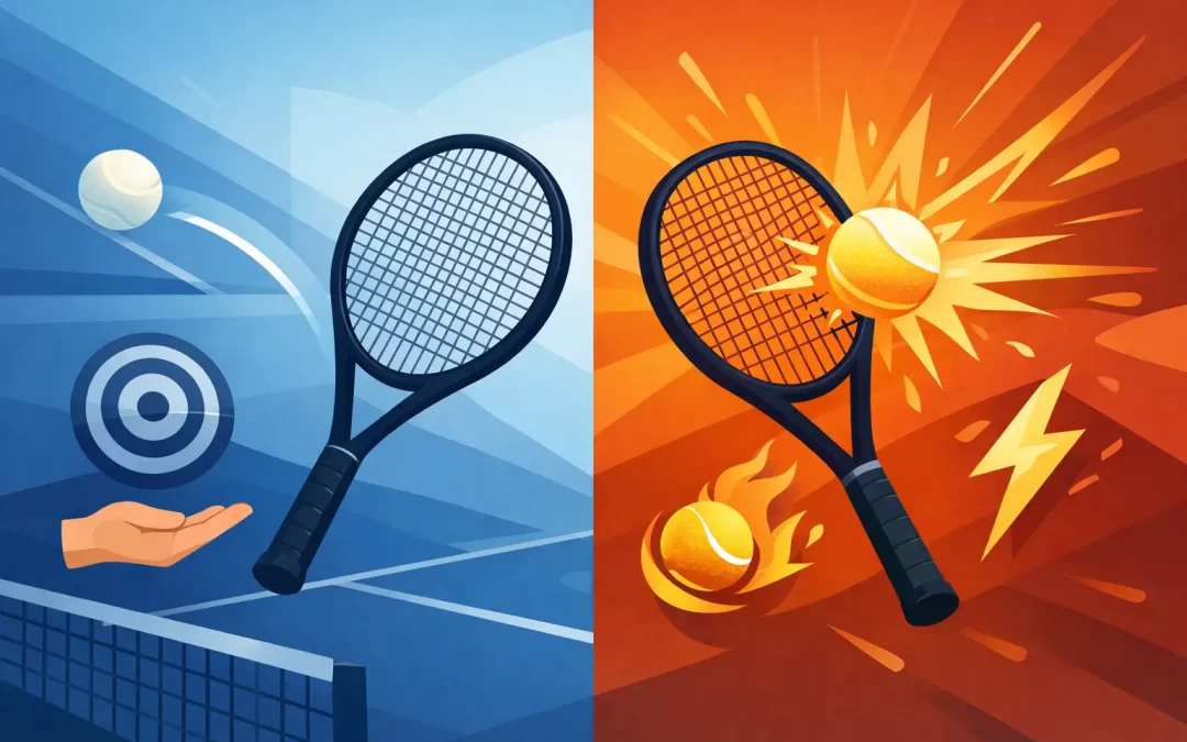 Control Racquet vs Power Racquet