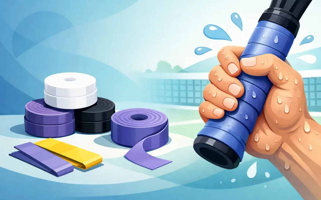 Best Overgrips for Sweaty Hands That Stay Dry