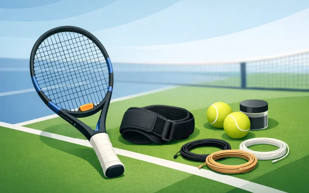 Tennis Elbow Racquet Setup Example That Works