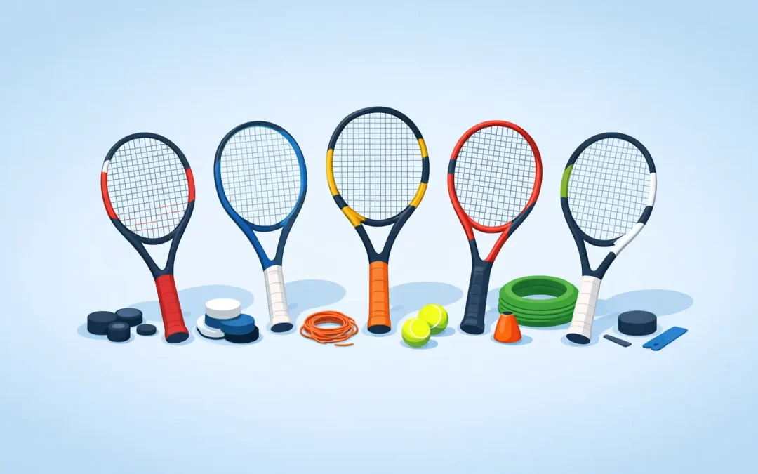 6 Racquet Setup Examples for Better Tennis
